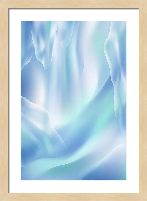 Frozen Waterfall Serenity