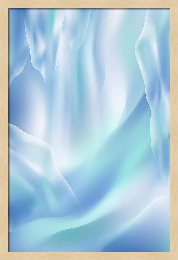 Frozen Waterfall Serenity