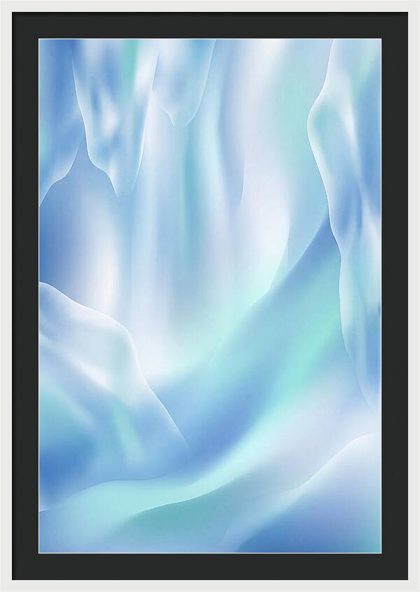 Frozen Waterfall Serenity