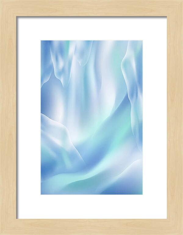 Frozen Waterfall Serenity