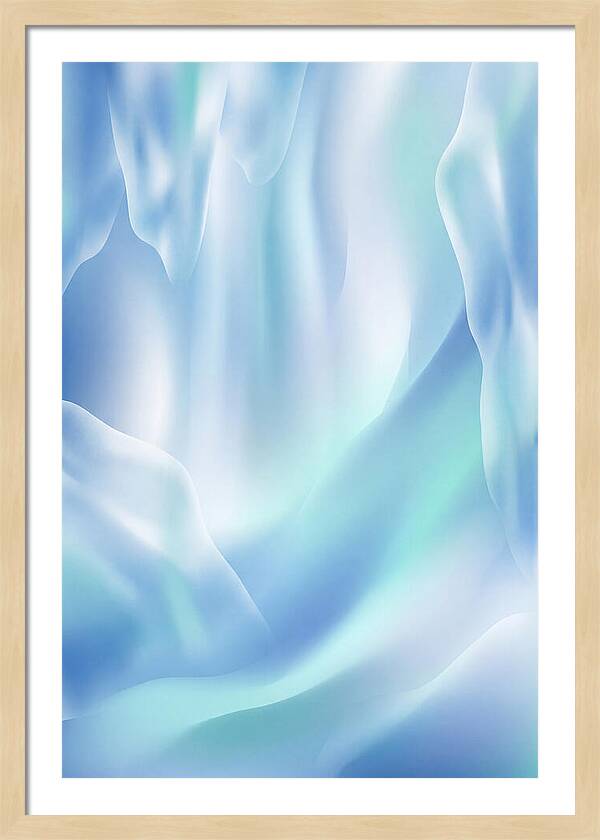 Frozen Waterfall Serenity