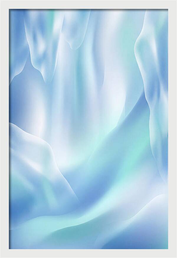 Frozen Waterfall Serenity