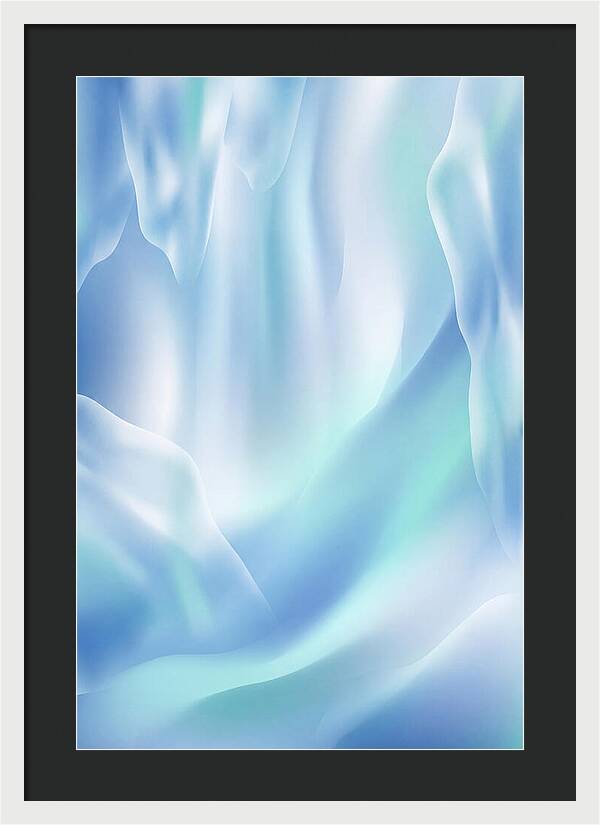 Frozen Waterfall Serenity