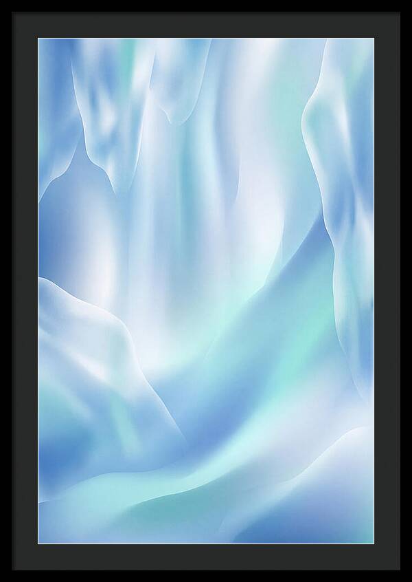 Frozen Waterfall Serenity
