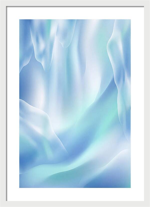 Frozen Waterfall Serenity