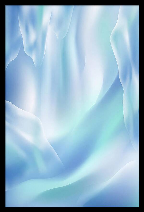 Frozen Waterfall Serenity