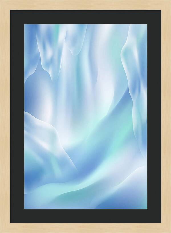 Frozen Waterfall Serenity