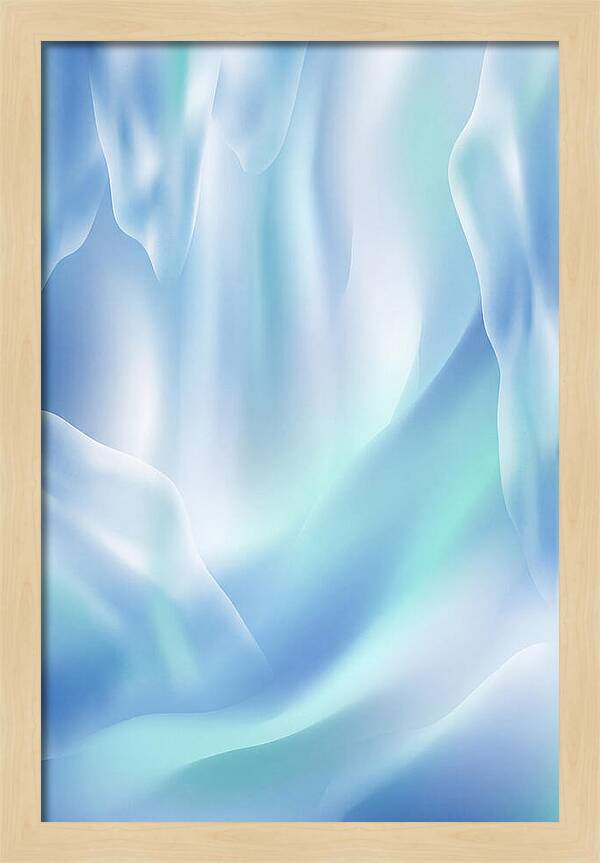 Frozen Waterfall Serenity