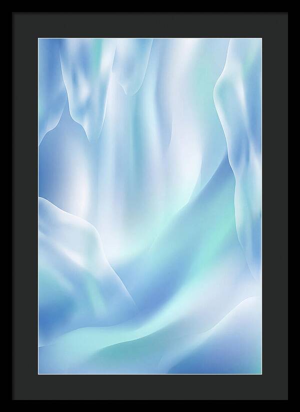 Frozen Waterfall Serenity