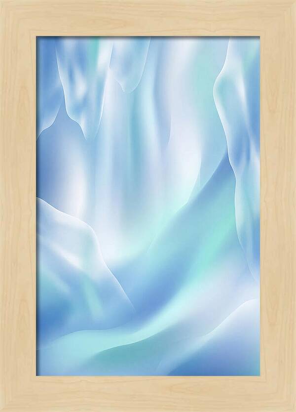 Frozen Waterfall Serenity