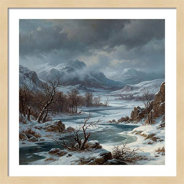 Frozen Winter Landscape