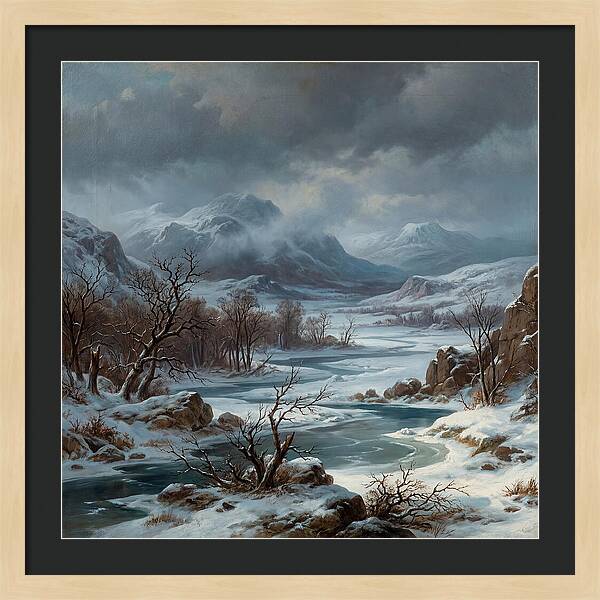 Frozen Winter Landscape