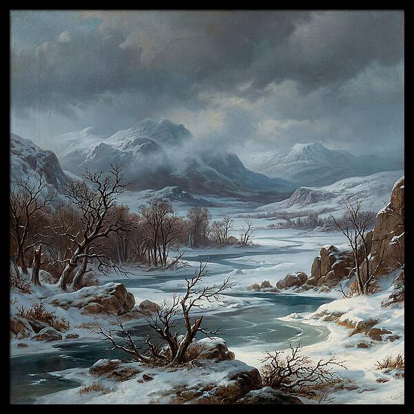 Frozen Winter Landscape