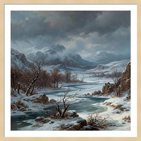 Frozen Winter Landscape
