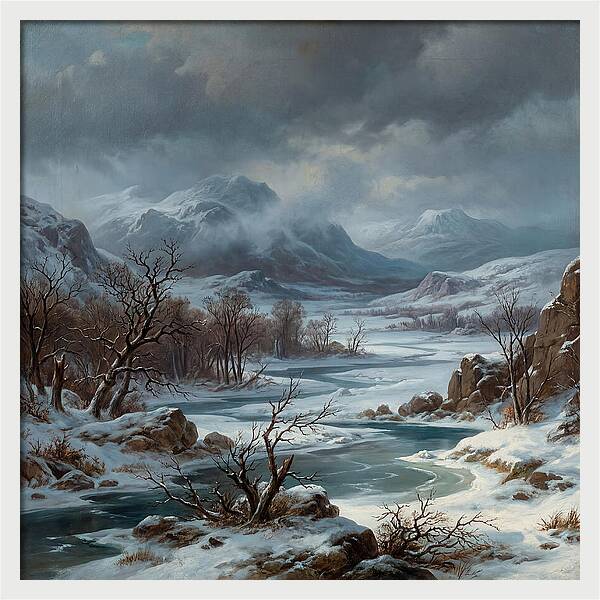 Frozen Winter Landscape