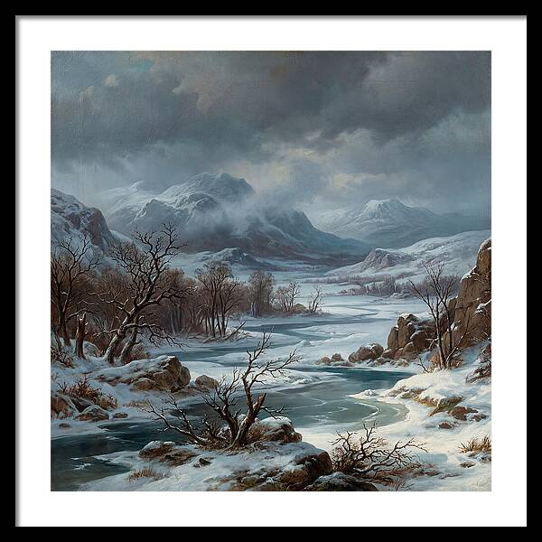 Frozen Winter Landscape