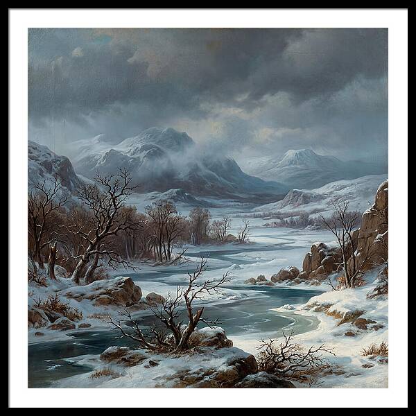 Frozen Winter Landscape