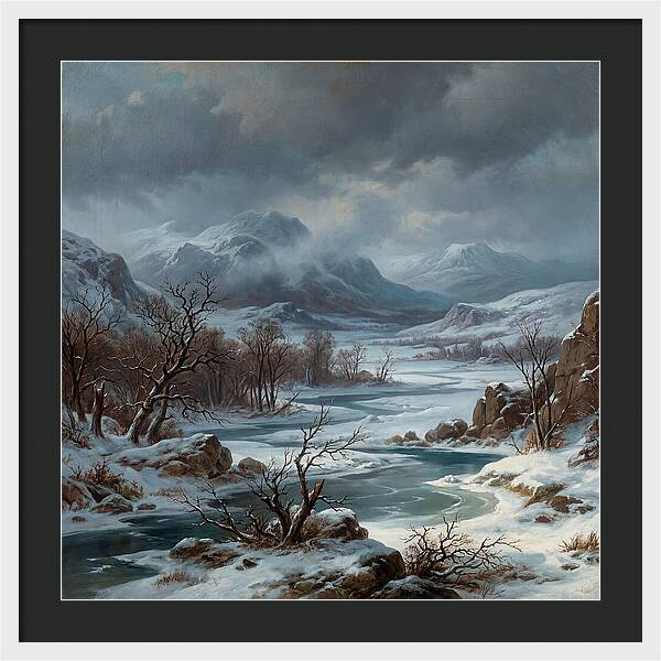 Frozen Winter Landscape