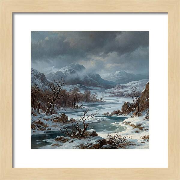 Frozen Winter Landscape