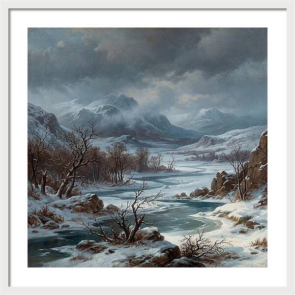 Frozen Winter Landscape