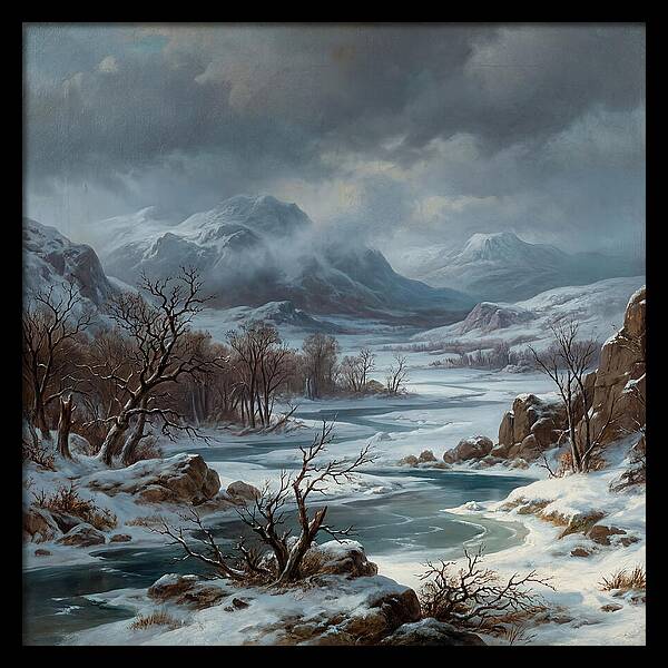 Frozen Winter Landscape