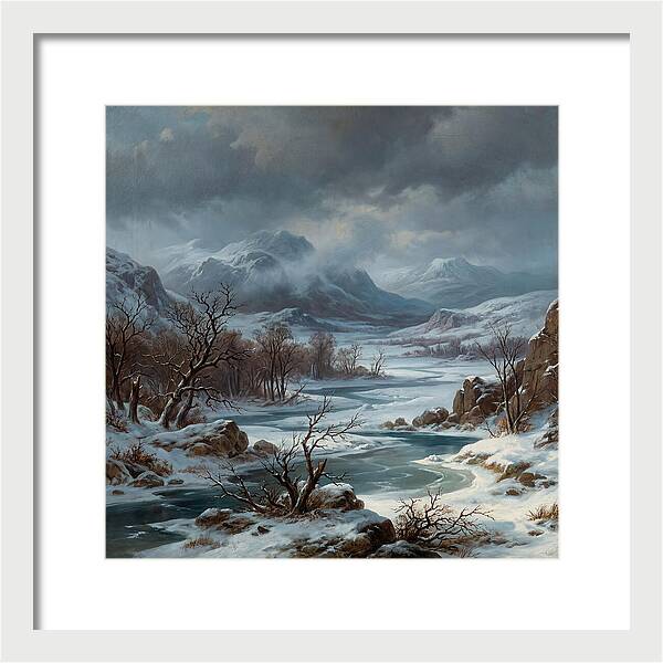 Frozen Winter Landscape