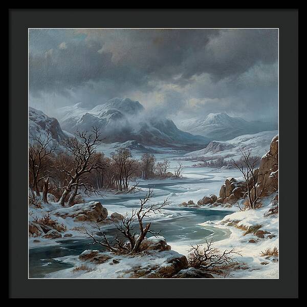 Frozen Winter Landscape