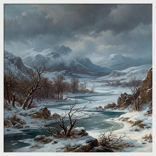 Frozen Winter Landscape