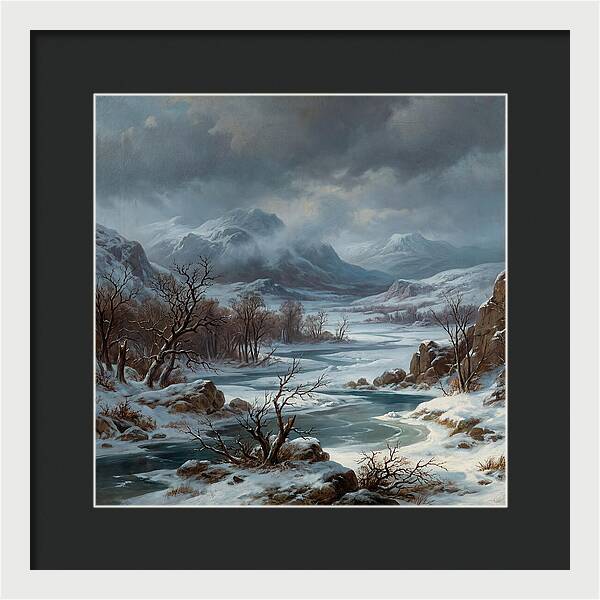 Frozen Winter Landscape