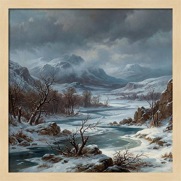 Frozen Winter Landscape
