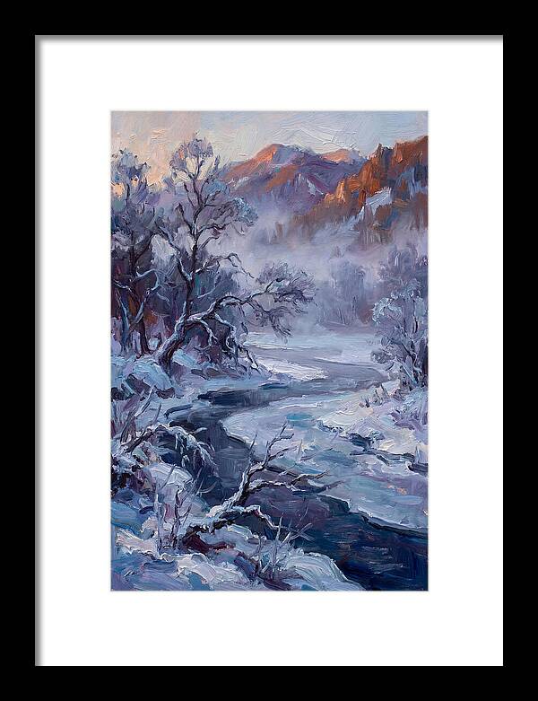 Frozen Winter Serenity