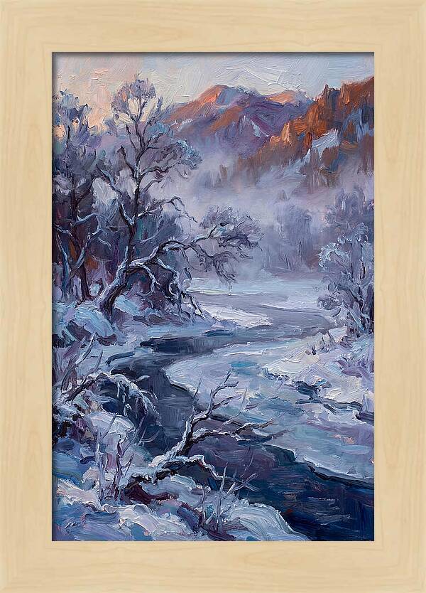 Frozen Winter Serenity