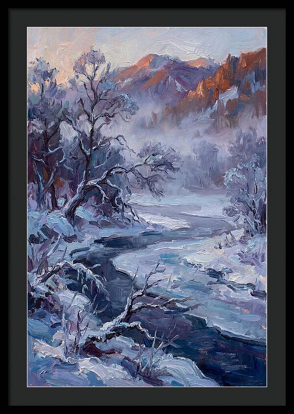 Frozen Winter Serenity