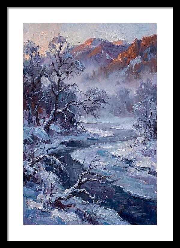 Frozen Winter Serenity