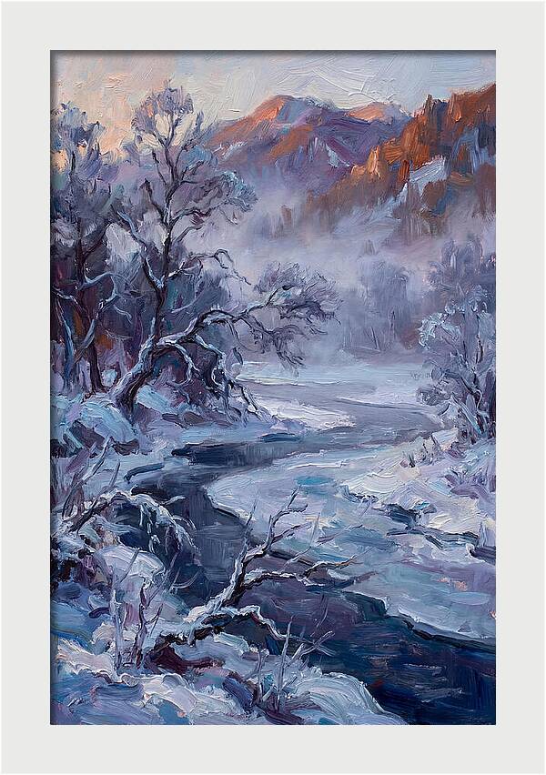 Frozen Winter Serenity