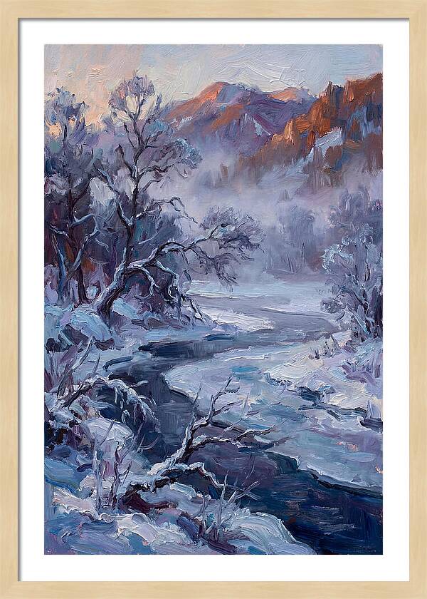Frozen Winter Serenity
