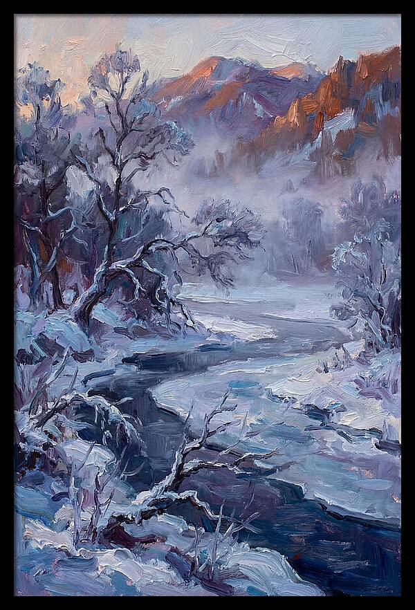Frozen Winter Serenity