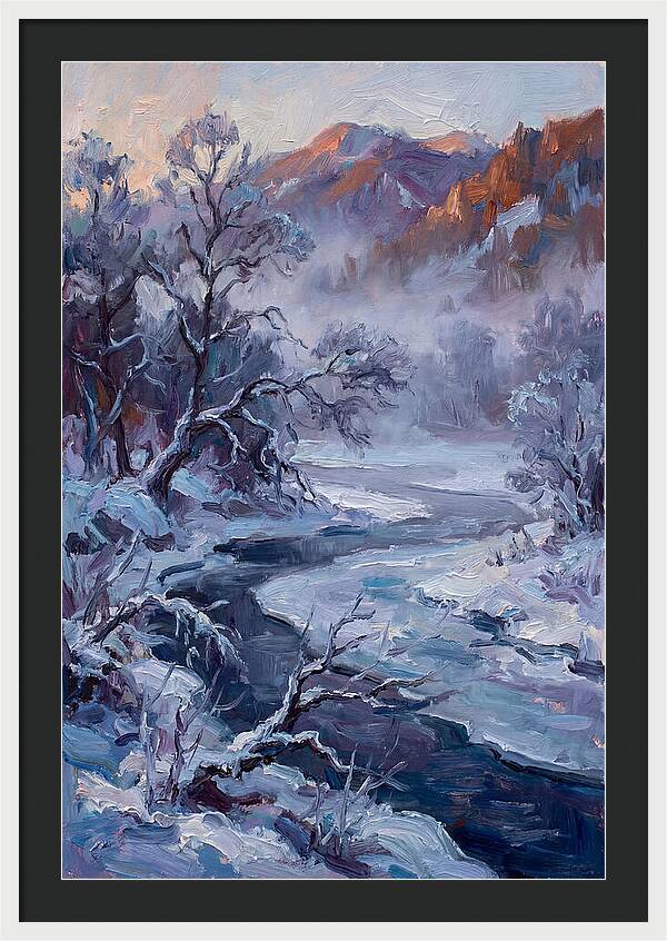 Frozen Winter Serenity