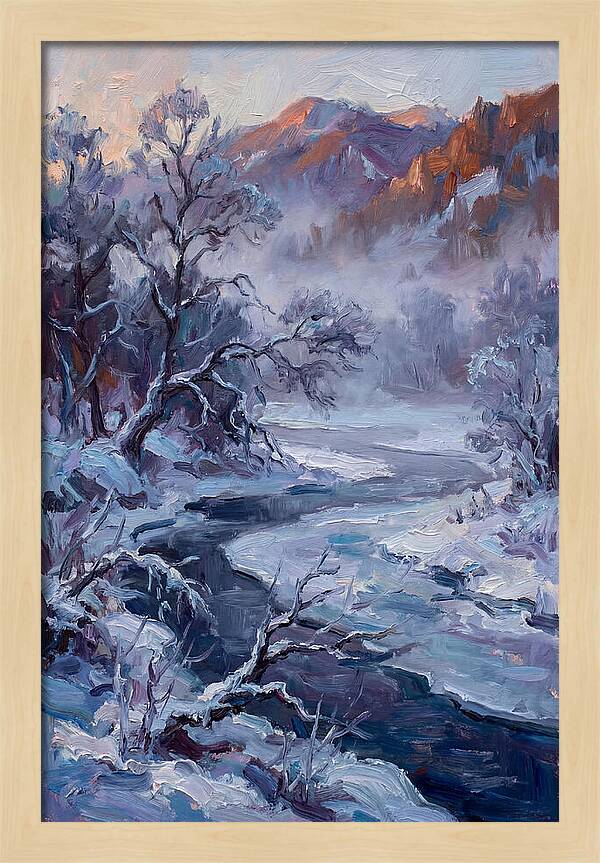 Frozen Winter Serenity