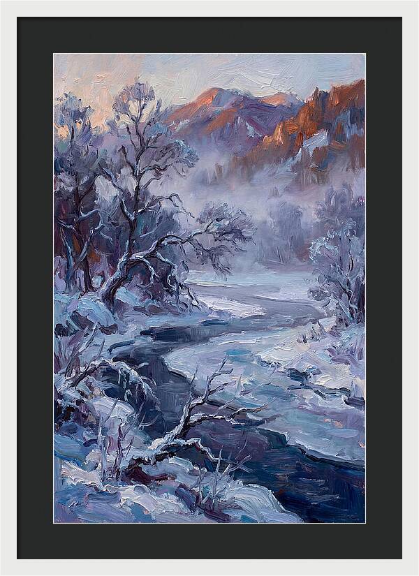 Frozen Winter Serenity