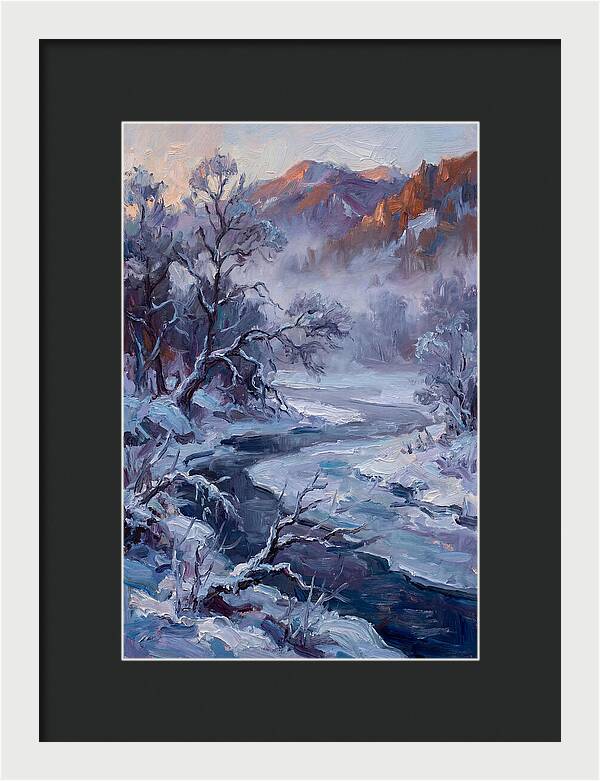 Frozen Winter Serenity