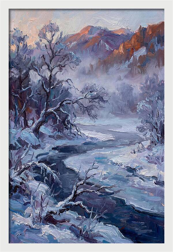 Frozen Winter Serenity