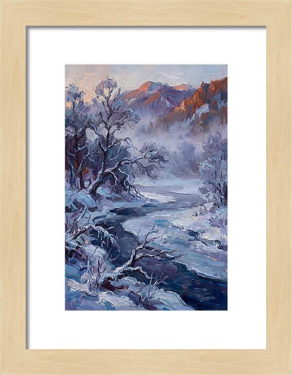 Frozen Winter Serenity