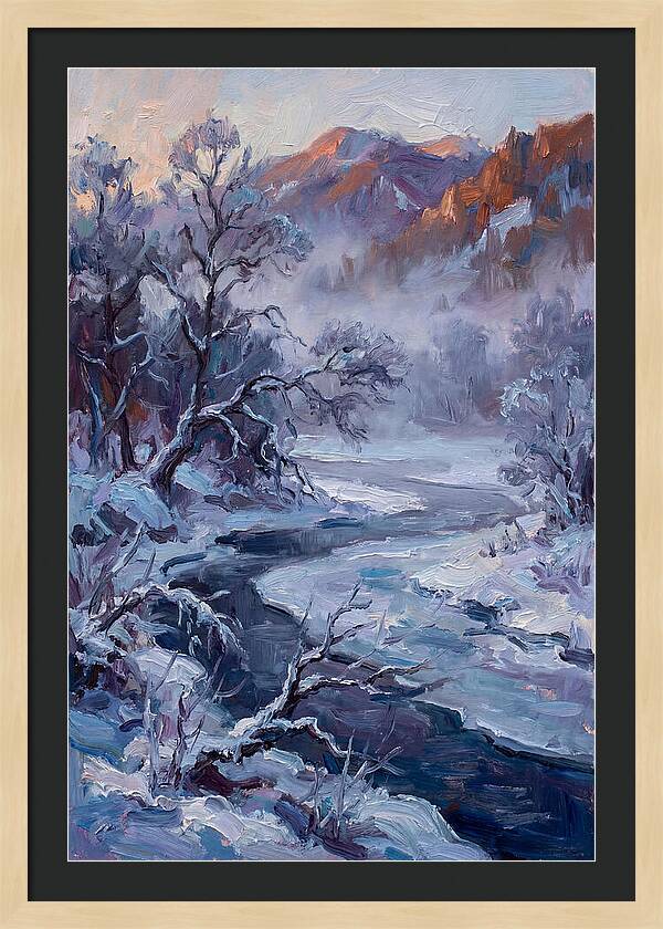 Frozen Winter Serenity
