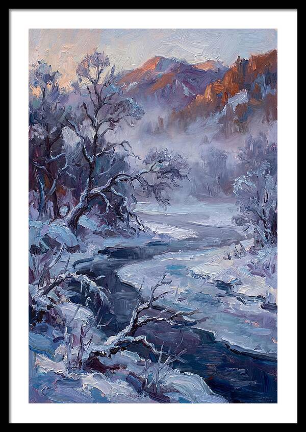 Frozen Winter Serenity