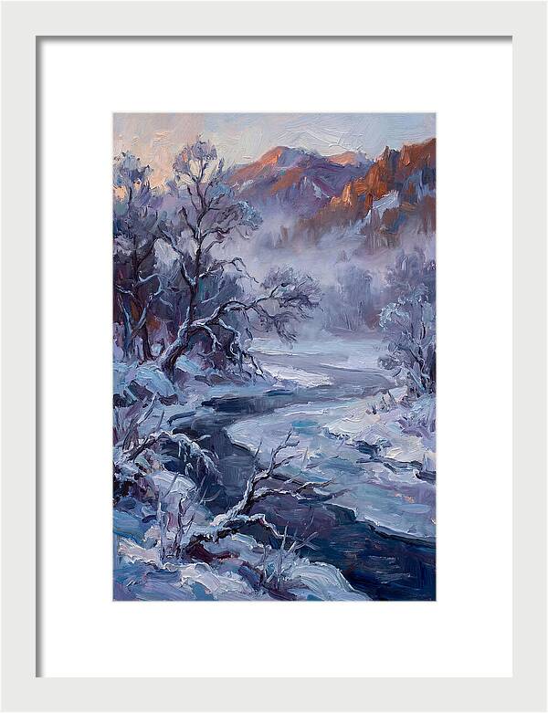 Frozen Winter Serenity