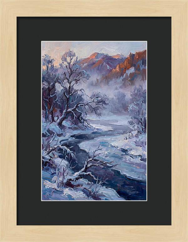 Frozen Winter Serenity