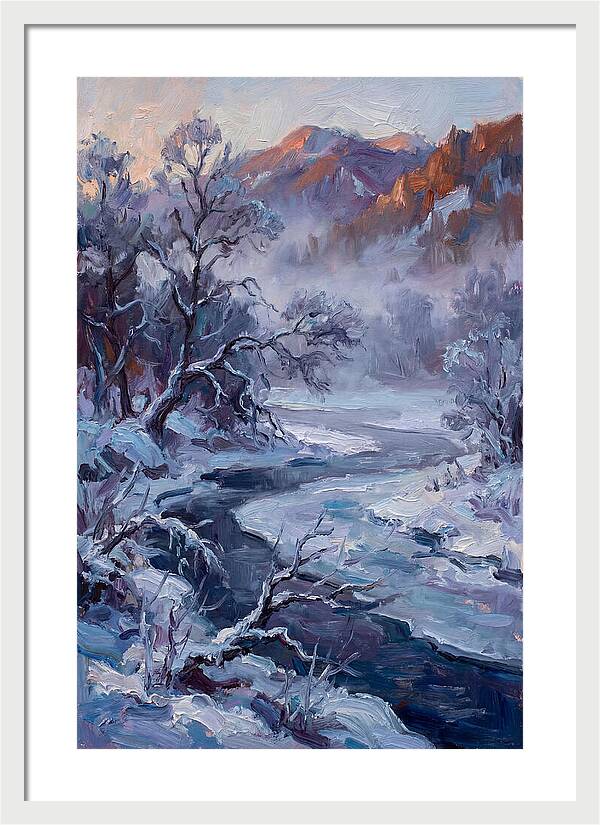 Frozen Winter Serenity