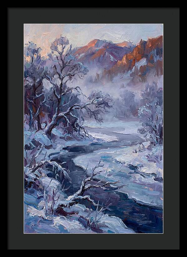 Frozen Winter Serenity