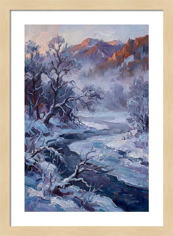 Frozen Winter Serenity